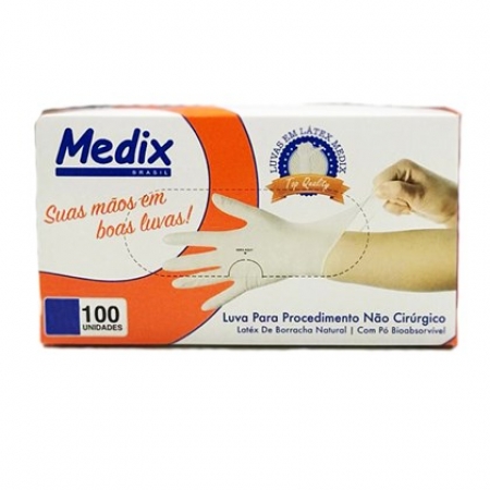 Luvas de Látex Medix